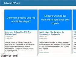 Sites similar to seduction-pdf.com