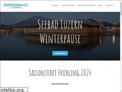 Sites similar to seebadluzern.ch