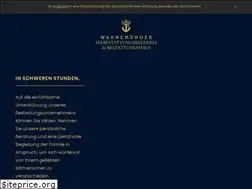 Sites similar to seebestattungsreederei-warnemuende.de