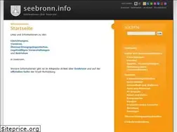Sites similar to seebronn.info