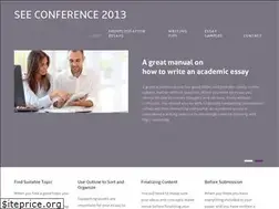 Sites similar to seeconference2013.net