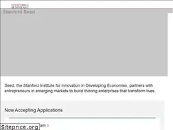 Sites similar to seed.stanford.edu