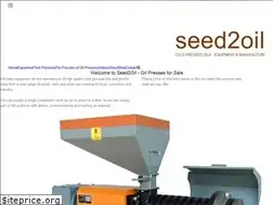 Sites similar to seed2oil.com