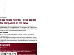 Sites similar to seedfonds-aachen.de