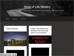 Sites similar to seedoflifeministry.wordpress.com