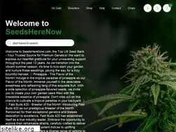 Sites similar to seedsherenow.com