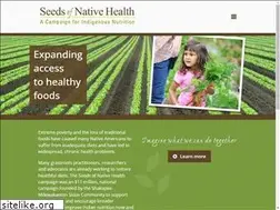 Sites similar to seedsofnativehealth.org