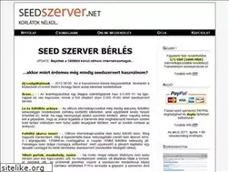 Sites similar to seedszerver.net