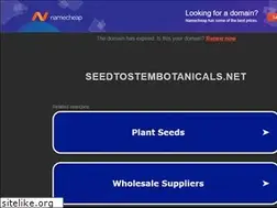 Sites similar to seedtostembotanicals.net