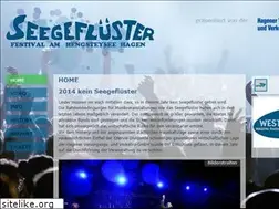 Sites similar to seegefluester-festival.de