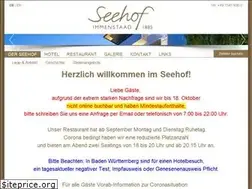 Sites similar to seehof-hotel.de