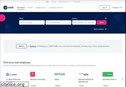 Sites similar to seek.co.uk