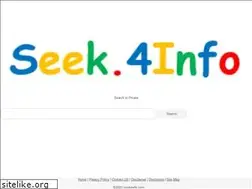 Sites similar to seek4info.com
