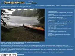 Sites similar to seekajakforum.de