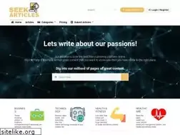 Sites similar to seekarticles.com