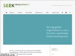 Sites similar to seekdevelopment.org
