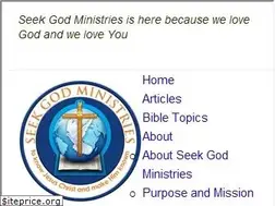 Sites similar to seekgod.org