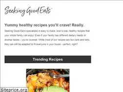 Sites similar to seekinggoodeats.com