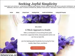 Sites similar to seekingjoyfulsimplicity.com