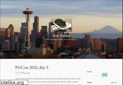 Sites similar to seeknuance.com