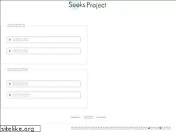 Sites similar to seeks-project.info