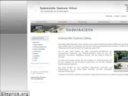 Sites similar to seelowerhoehen.de