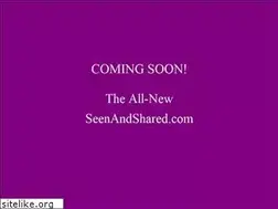Sites similar to seenandshared.com