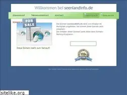 Sites similar to seenlandinfo.de
