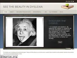 Sites similar to seethebeautyindyslexia.com