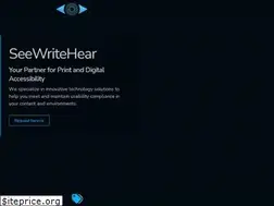Sites similar to seewritehear.com