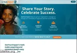 Sites similar to seeyourimpact.org