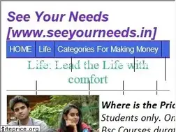Sites similar to seeyourneeds.in