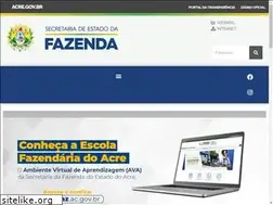 Sites similar to sefaz.ac.gov.br