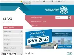 Sites similar to sefaz.es.gov.br