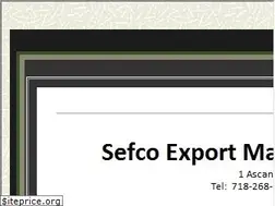 Sites similar to sefco-export.com
