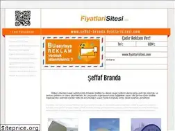 Sites similar to seffaf-branda.fiyatlarisitesi.com