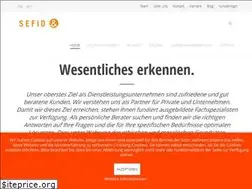 Sites similar to sefid.ch