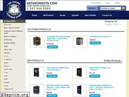 Sites similar to seforimsets.com