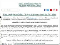 Sites similar to sega-dreamcast-info-games-preservation.com