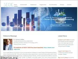Sites similar to sege-conference.com