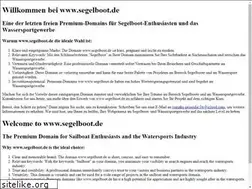 Sites similar to segelboot.de