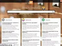 Sites similar to segitseg.blog.hu