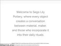 Sites similar to segolilypottery.com