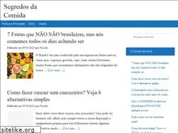 Sites similar to segredosdacomida.com.br