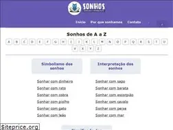 Sites similar to segredosdosonho.com.br
