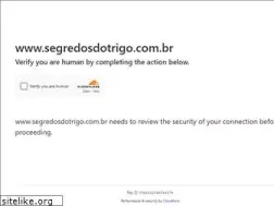 Sites similar to segredosdotrigo.com.br
