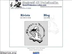 Sites similar to segretidipulcinella.it