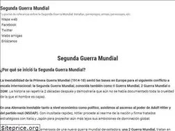 Sites similar to segundaguerramundial.es