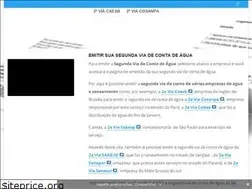 Sites similar to segundaviadecontadeagua.com.br