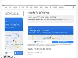 Sites similar to segundaviadetelefone.com.br